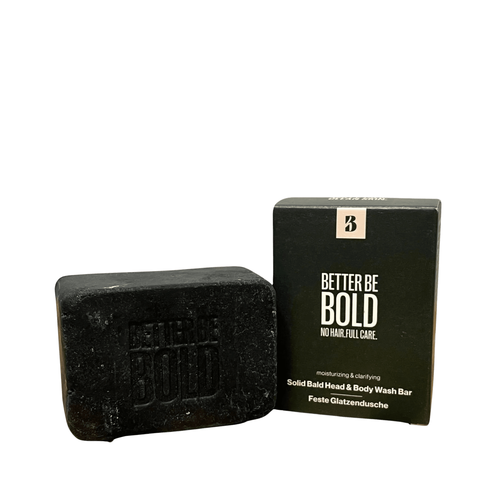 BETTER BE BOLD Solid Bald Head&Body Wash Bar, Tuhý sprchový pomocník na hlavu aj telo 110 g
