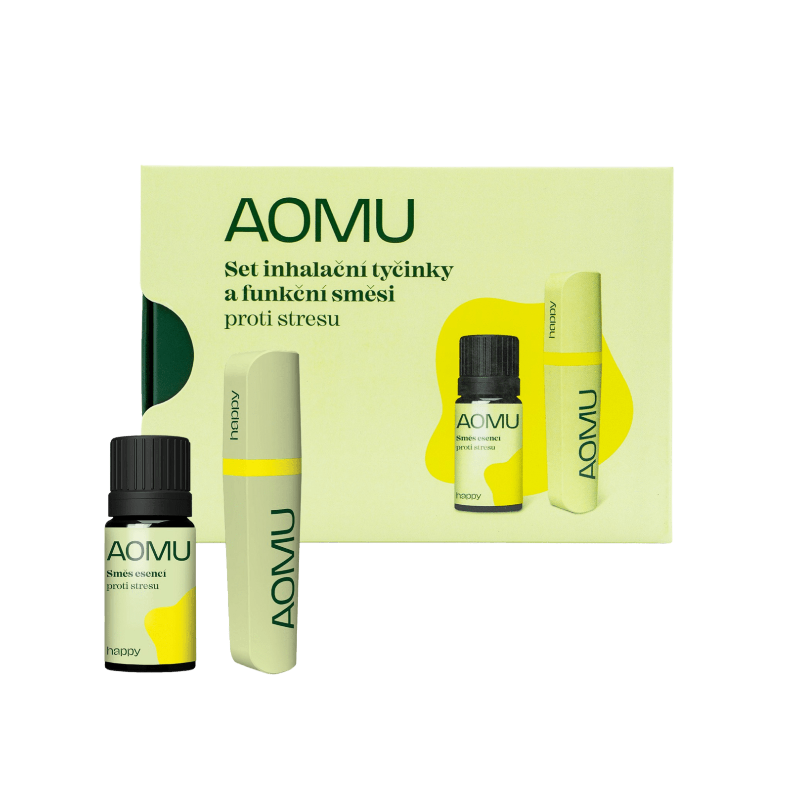AOMU Happy - zvýhodnený set proti stresu