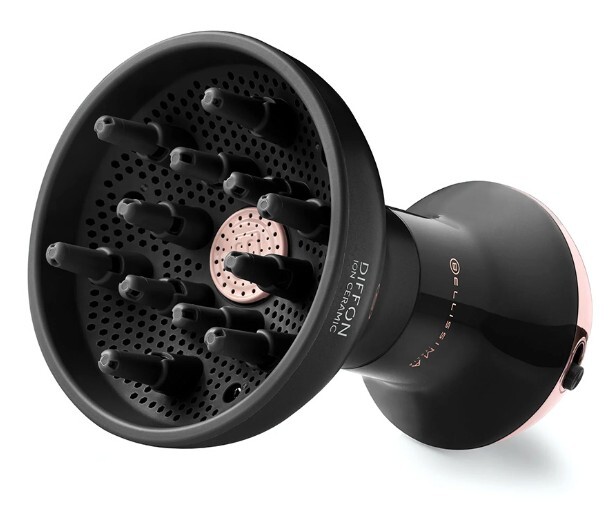 Bellissima Fén na vlasy s difuzérom pre kučeravé vlasy 11968 DIFFON Ion Ceramic Dual Voltage