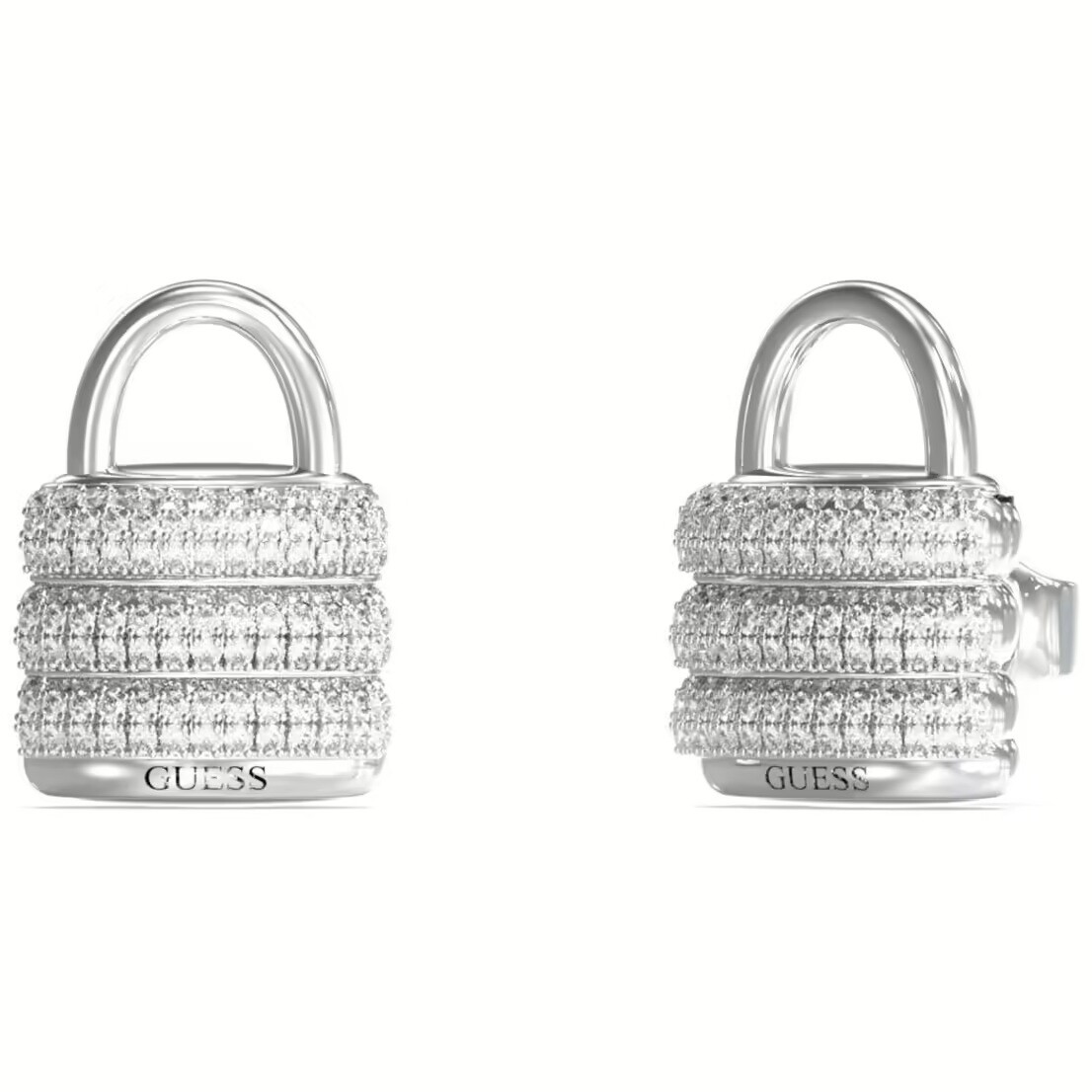 Guess Trblietavé oceľové náušnice Guess My Secret JUBE05419JWRHT/U