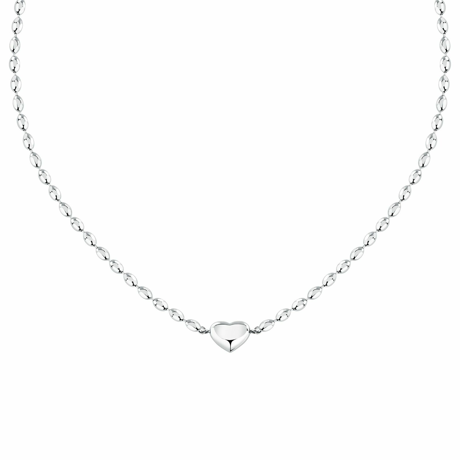 Morellato Romantický oceľový náhrdelník Intrecci SAZC07