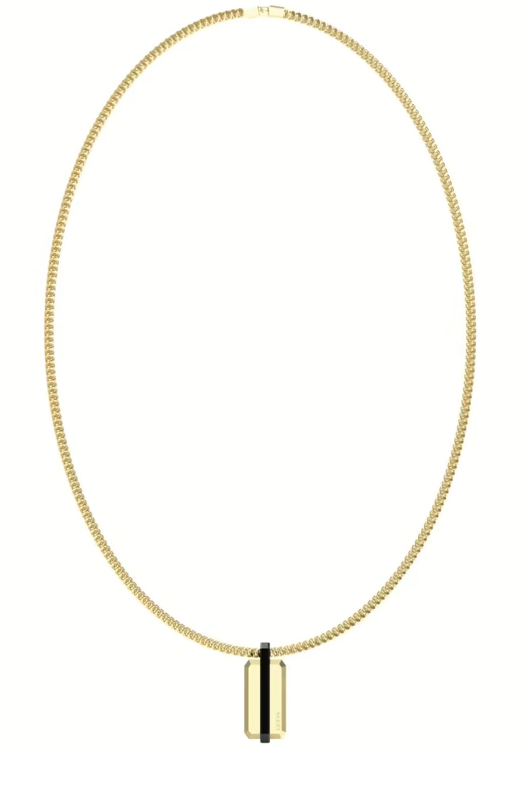 Guess Štýlový dámsky oceľový náhrdelník JUMN05108JWYGT/U