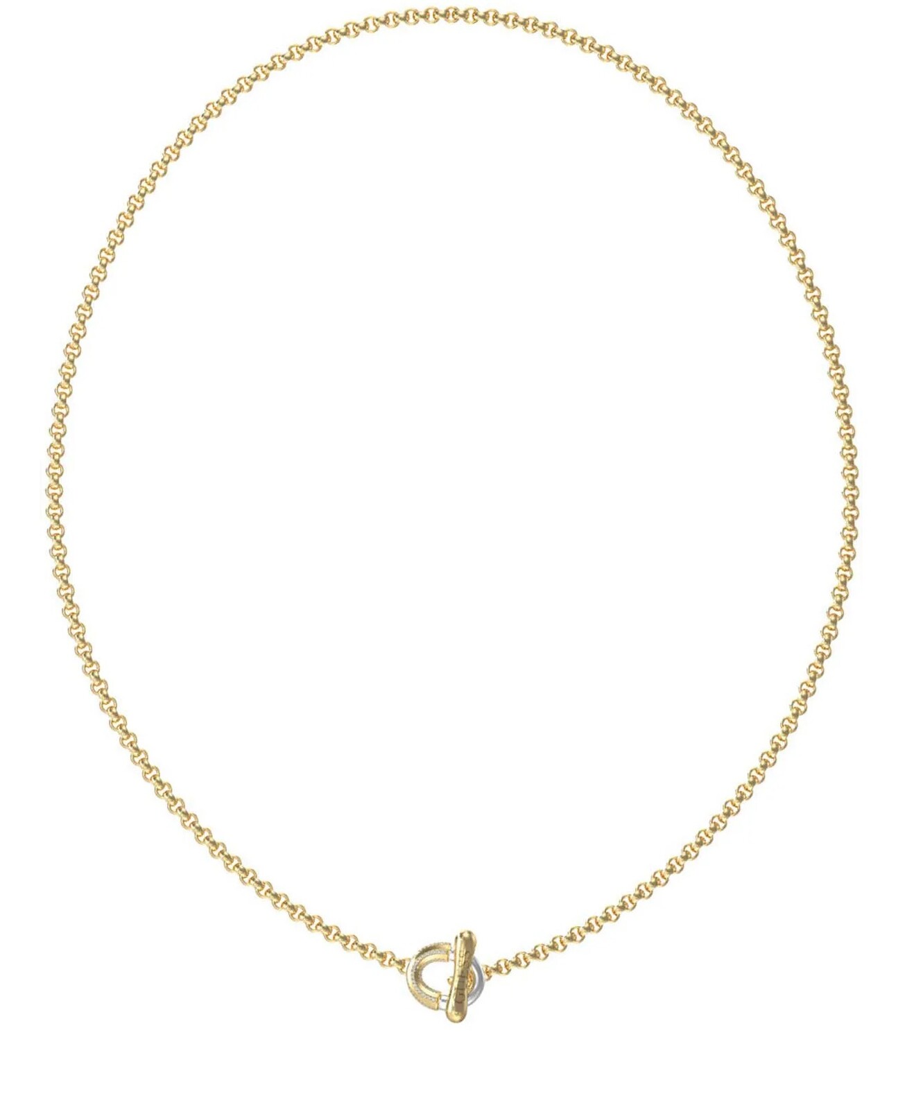 Guess Elegantný dvojfarebný náhrdelník Majorelle JUBN05371JWYGRHT/U