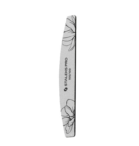 STALEKS Minerálny pilník na nechty Expert 40 100/100 (Crescent Mineral Nail File) 25 ks
