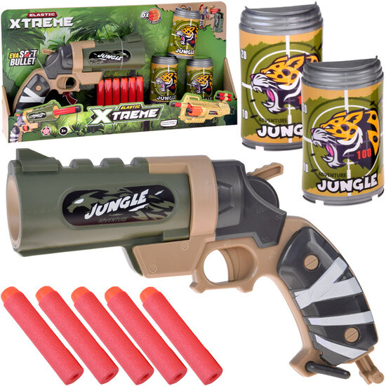 Blastic Xtreme Jungle revolver na mäkké náboje