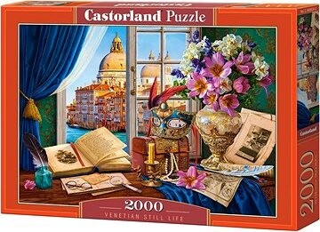 CASTORLAND Puzzle Benátske zátišie 2000 dielikov