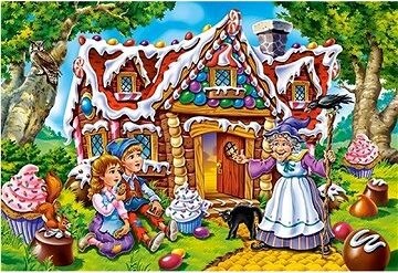 CASTORLAND Puzzle Janko a Marienka MAXI 40 dielikov