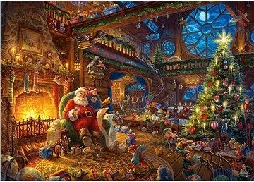 Schmidt Puzzle Santova dielňa 1000 dielikov