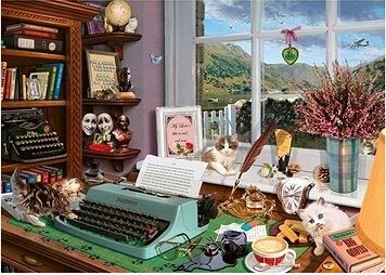 Schimdt Secret puzzle Na pracovním stole 1000 dílků