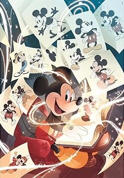 CLEMENTONI Puzzle Mickey Mouse: Vzpomínky 1000 dílků
