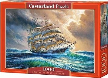 CASTORLAND Puzzle Plachetnice na moři 1000 dílků