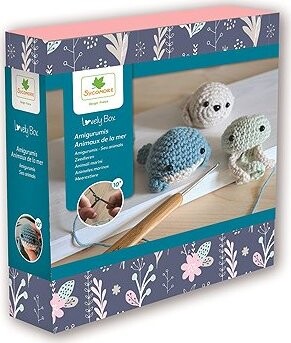 Sycomore Lovely Box háčkované morské zvieratká – Amigurumi
