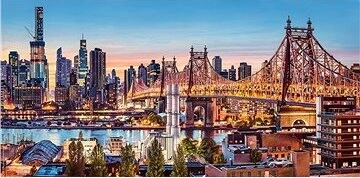 Castorland Puzzle Dobrý večer, New York! 4000 dielikov