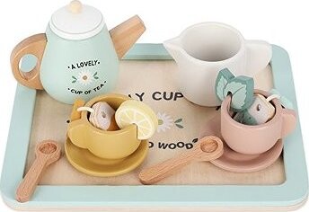 Saro Baby Dřevěný čajový set