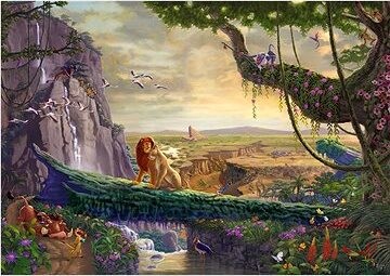 SCHMIDT Lví král: Návrat na Lví skálu 6000 dílků