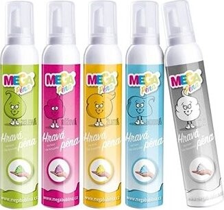 MEGABUBLINA Megabublina - megapěna sada – 5 kusů