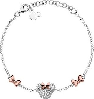 DISNEY Minnie Mouse strieborný náramok BS00041TZWL- 55.CS