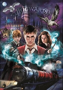 CLEMENTONI Puzzle Harry Potter: Vítejte v Bradavicích 1000 dílků
