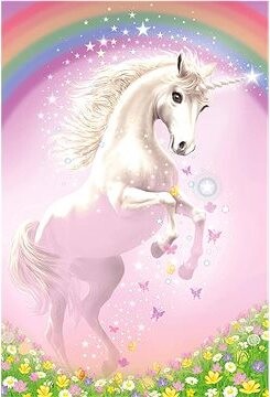 Schimdt Puzzle Růžový jednorožec 150 dílků