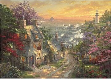 Puzzle Vesnický maják 3000 dílků