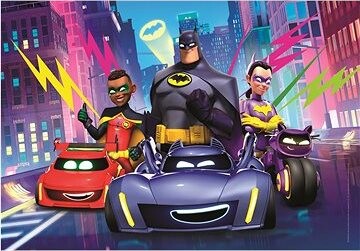 CLEMENTONI Batwheels MAXI 104 dílků