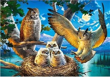 CASTORLAND Puzzle Sovia rodina 500 dielikov