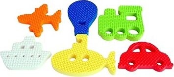 Teddies Penové dieliky cestujeme 6 ks