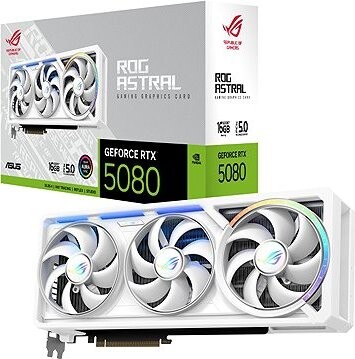 ASUS ROG ASTRAL GeForce RTX 5080 16G WHITE