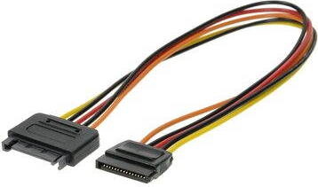ROLINE napájací SATA M - SATA F - predlžovací, 0,3m