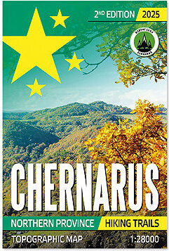 DayZ Chernarus Printed Map 2025 Edition
