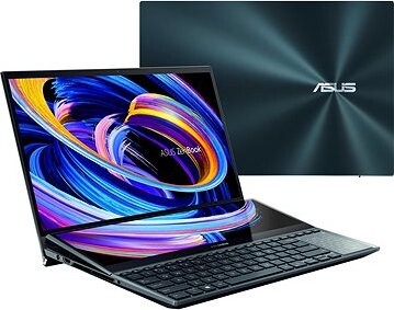 ASUS ZenBook Pro Duo OLED UX582ZM-OLED032W Celestial Blue celokovový