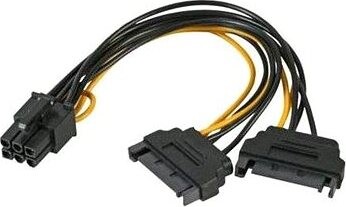 AKASA SATA power to 6pin