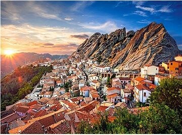 Castorland Puzzle Pietrapertosa, Taliansko 3000 dielikov