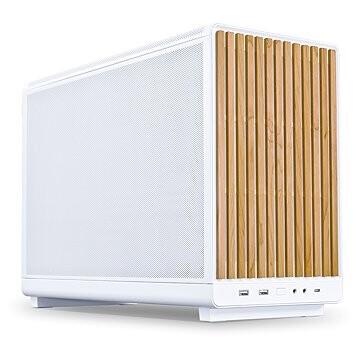 Lian Li A3-mATX white (Wooden Front)