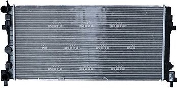 NRF Chladič vody Fabia2 10 649x340x26 53024