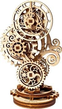 UGEARS 3D Steampunkové hodiny 2.0, 43 dielikov
