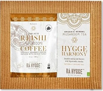 Ra Hygge BIO REISHI, zrnková, 100 g + Harmony Reishi 16 ks