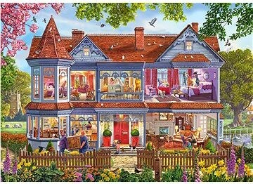 SCHMIDT Dům na jaře 1000 dílků