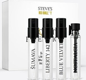 Steves No Bull***t Scent Expedition testovacia kolekcia vôní 4× 2 ml