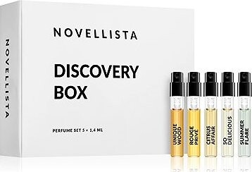 NOVELLISTA White discovery sada 5× 1,4 ml bestsellers 2025