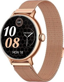 ARMODD Candywatch 5 GPS rose gold s kovovým remienkom