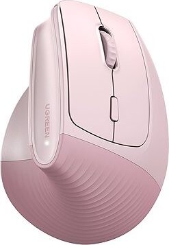 UGREEN Multi-Mode Wireless Vertical Mouse Pink