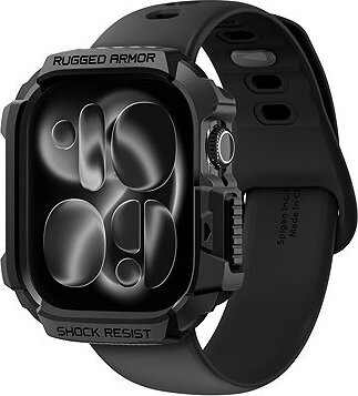 Spigen Rugged Armor 2 Matte Apple Watch 11 46 mm Black