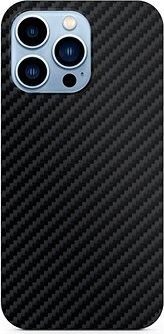 Epico Carbon kryt na iPhone 13 Pro s podporou uchytenia MagSafe - čierny