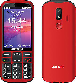 Aligator A830 Senior červený + nab.st.