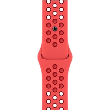 Apple Watch 41 mm žiarivo-karmínový – Gym Red športový remienok Nike