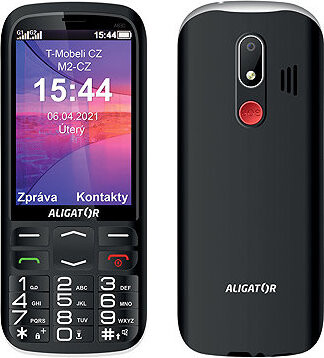 Aligator A830 Senior černý + nab.st.