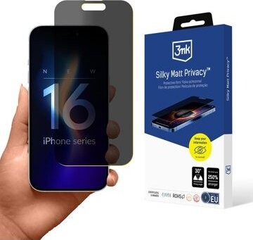 3mk Silky Matt Privacy pre Apple iPhone 16 Pro Max