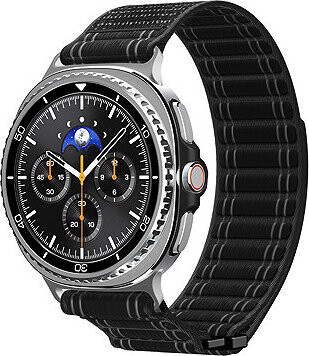 Spigen Fabric Band Hook And Loop Samsung Galaxy Watch 8 46mm/44mm/40mm Black