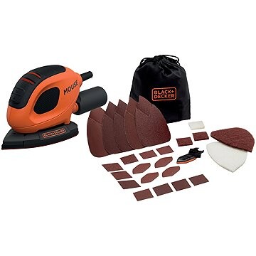 BLACK + DECKER Vibračná brúska 55 W s príslušenstvom BEW230BC-QS